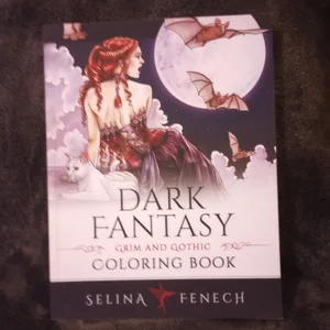 Dark Fantasy Coloring Book