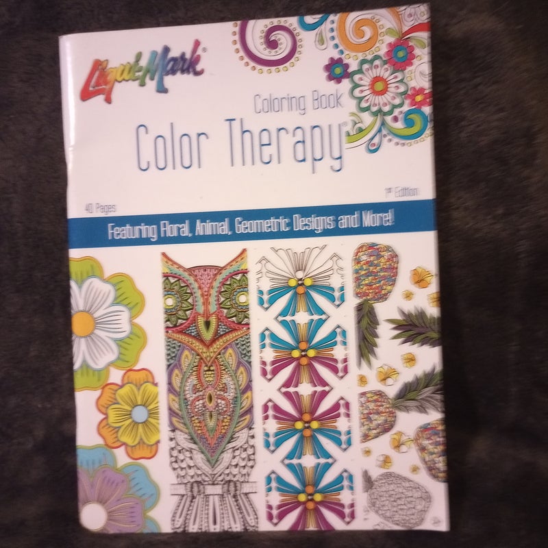Color Therapy? Adult Coloring Book