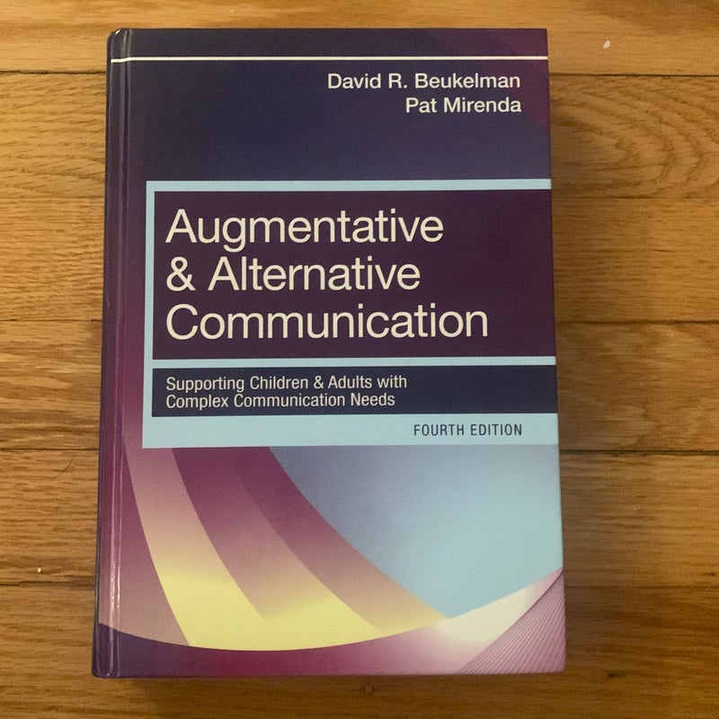 Augmentative and alternative communication