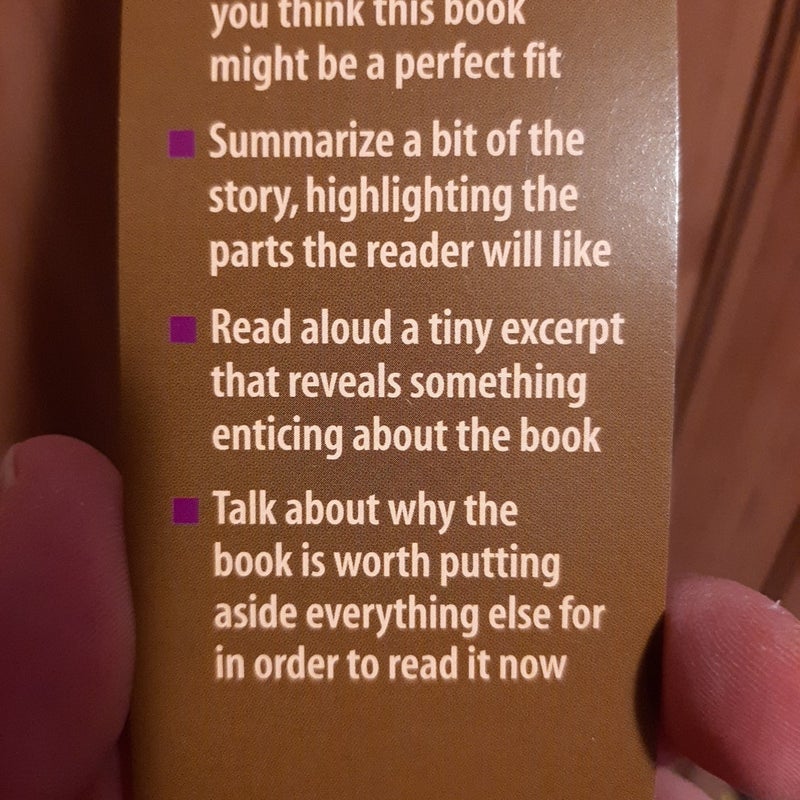Recommending a Book to a Friend Bookmark