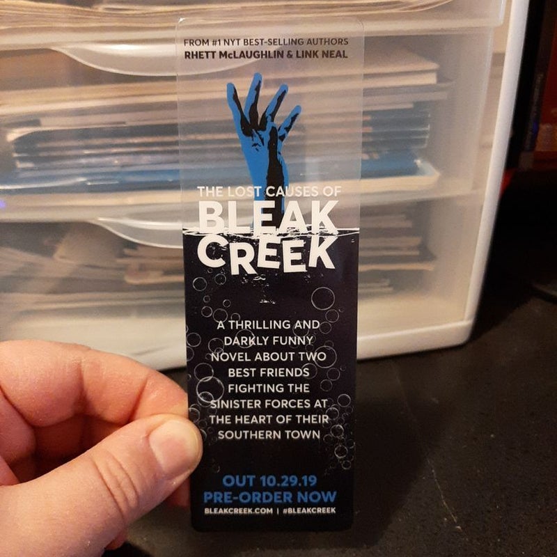 Hard Plastic The Lost Causes of BleakCreek Bookmark