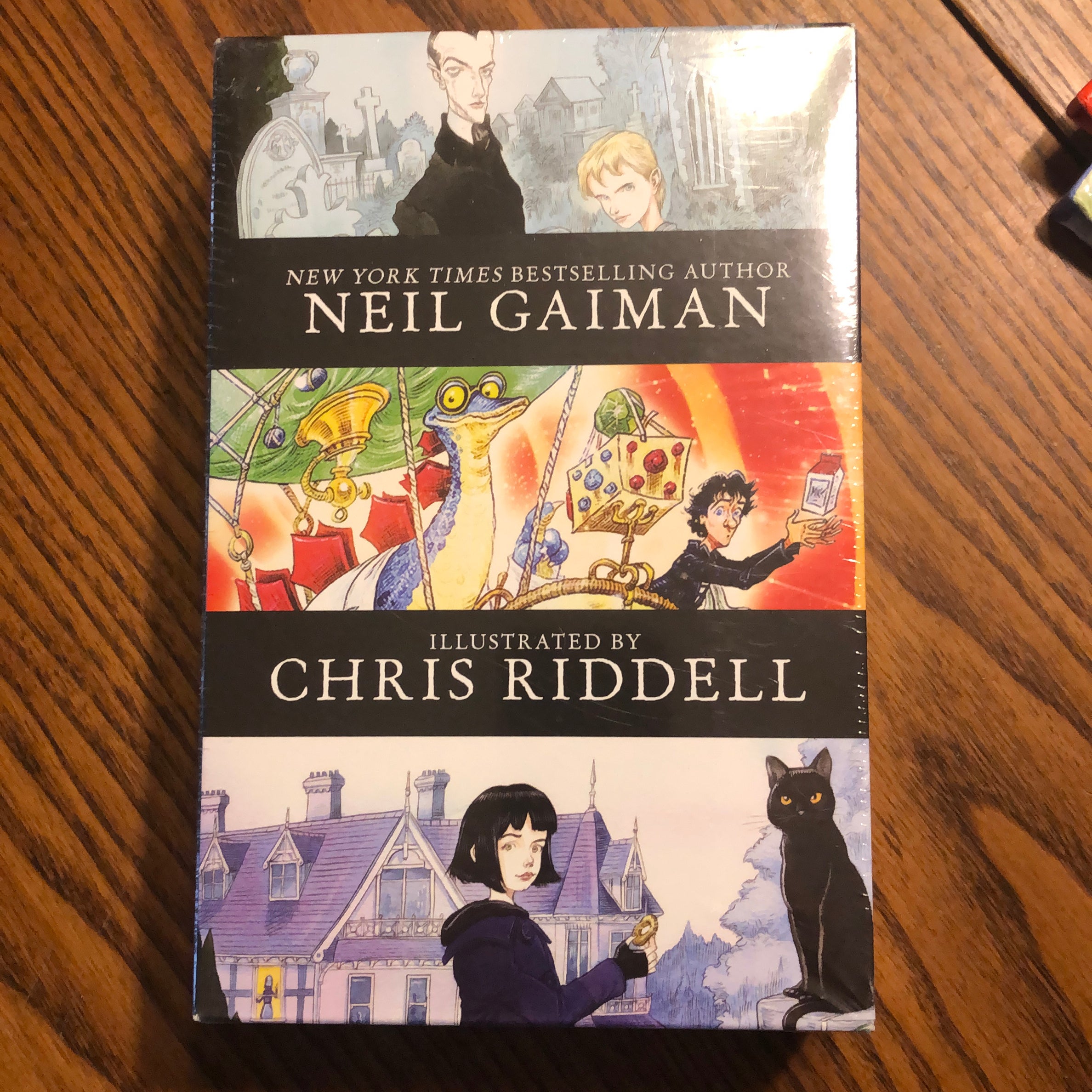 Neil Gaiman/Chris Riddell 3-Book Box Set