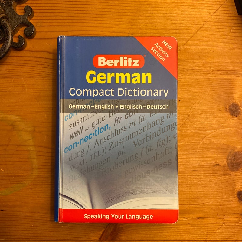 Berlitz German Compact Dictionary