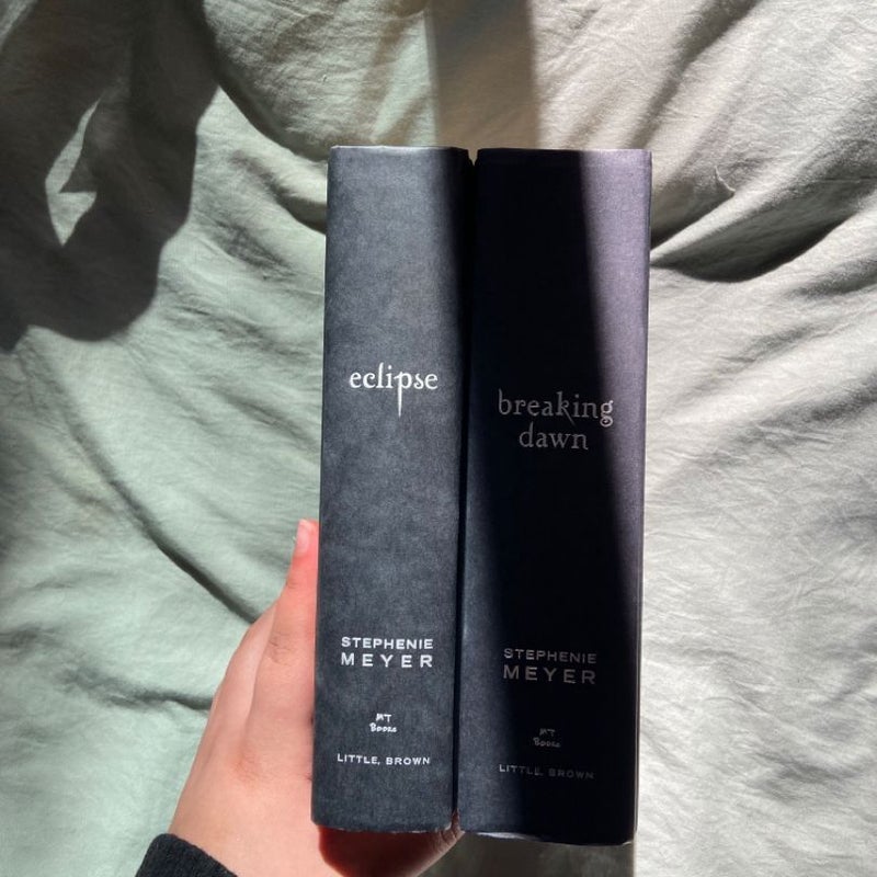 Eclipse & Breaking Dawn Hardcover Books