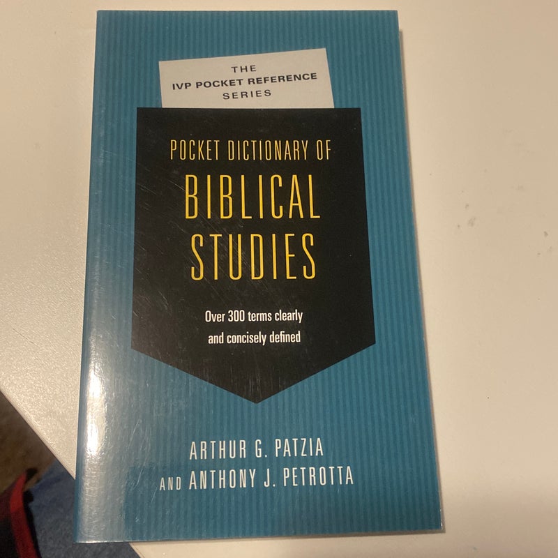 Pocket Dictionary of Biblical Studies