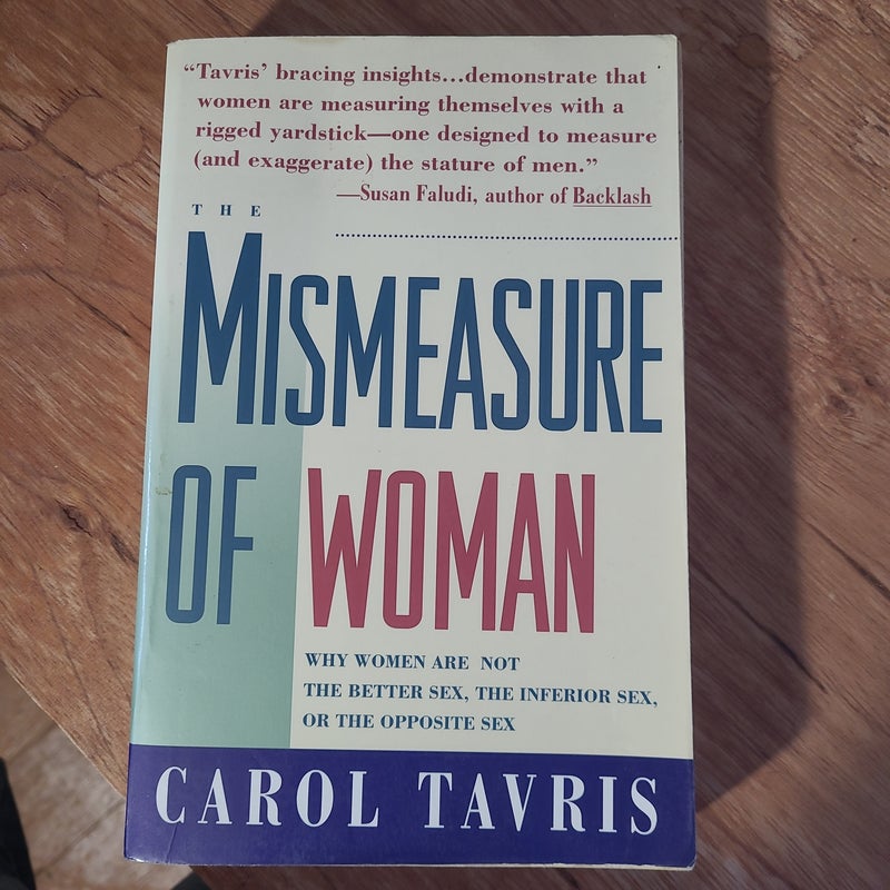 The Mismeasure of Woman