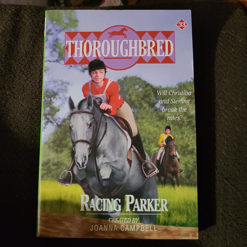 Thoroughbred #33 Racing Parker