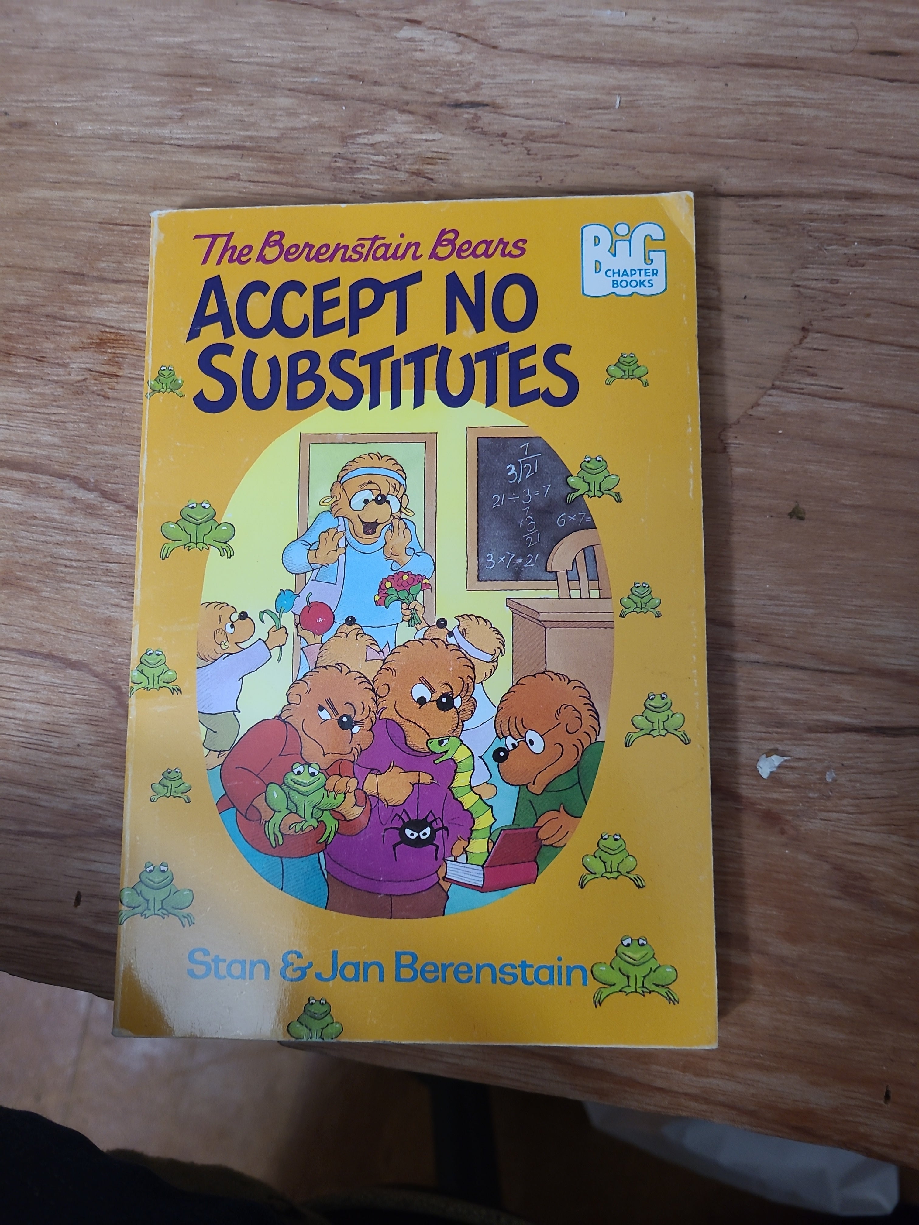 The Berenstain Bears Accept No Substitutes