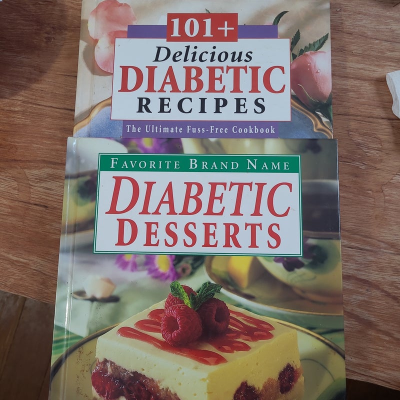 Diabetic Desserts and 101+ Delicious Diabetic Recipes bundle