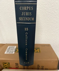 Law Book -Corpus Juris Secundum volume 15
