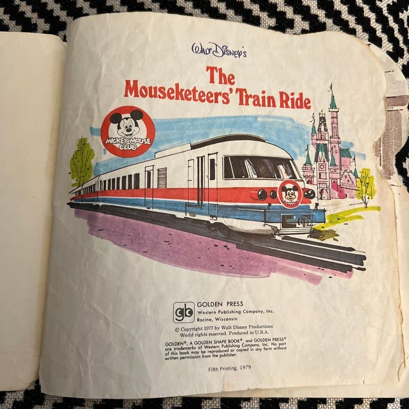 The Mouseketeer’s Train Ride