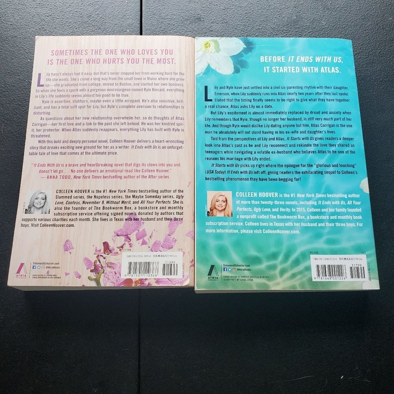 It Ends With Us & It Starts With Us Bundle