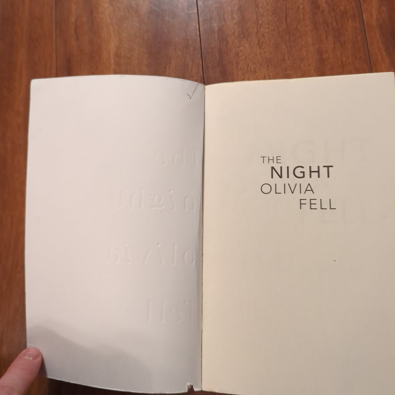 The Night Olivia Fell
