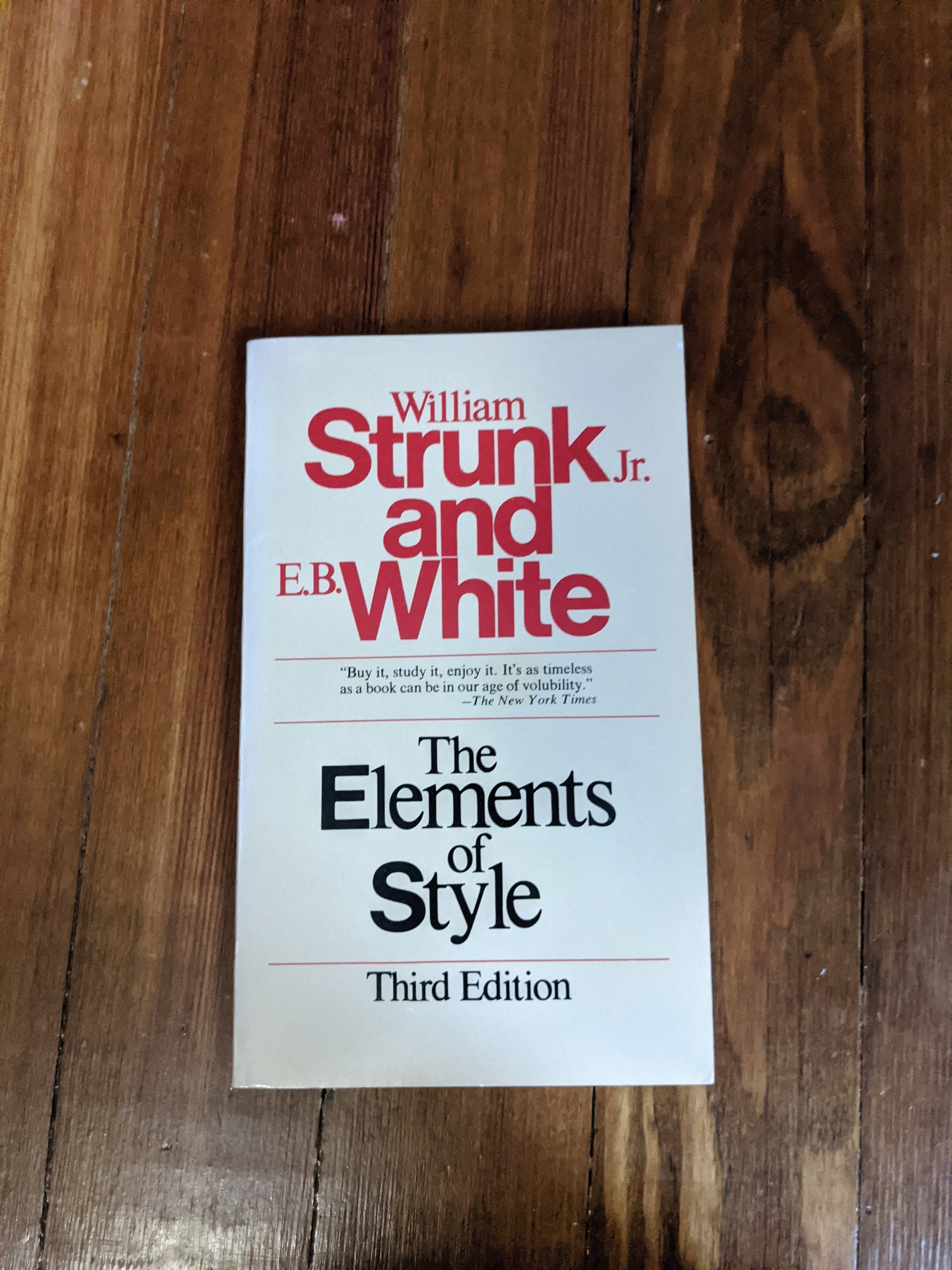 The Elements of Style