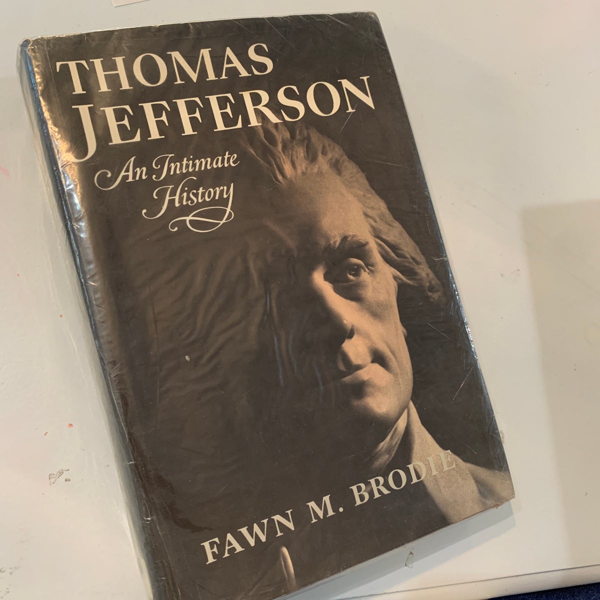 Thomas Jefferson by Fawn M. Brodie Hardcover Pangobooks