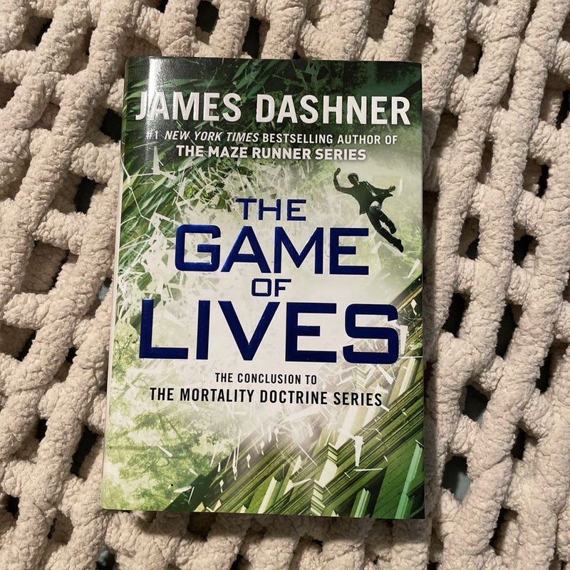 Autographed! The Game of Lives (the Mortality Doctrine, Book Three) bc 