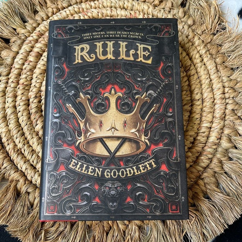 Rule - signed book plate and authors note included 