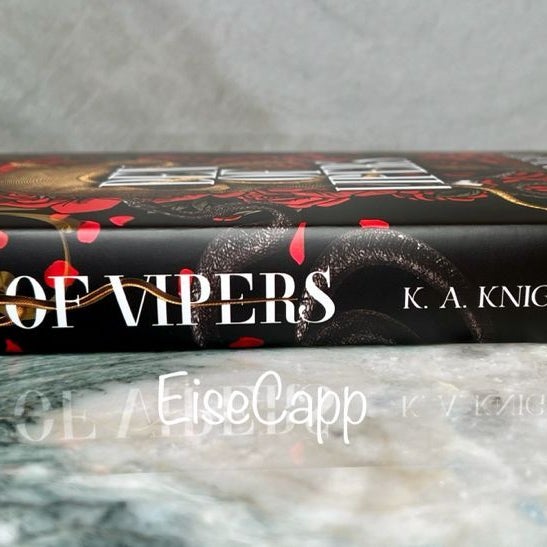 Fabled SIGNED edition of Den of Vipers by K.A. Knight