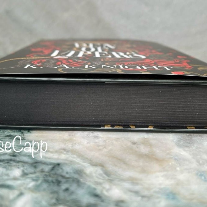 Fabled SIGNED edition of Den of Vipers by K.A. Knight