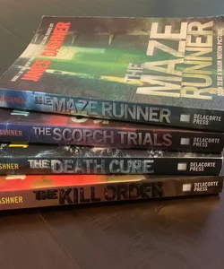 The Maze Runner books 1-4