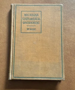 1911 Michigan State and Local Government