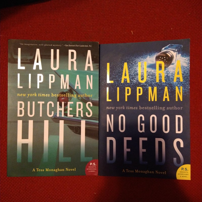 Lot of 2 Laura Lippmann paperback books