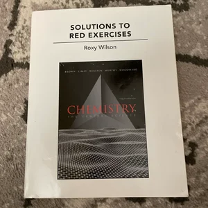 Solutions to Red Exercises for Chemistry