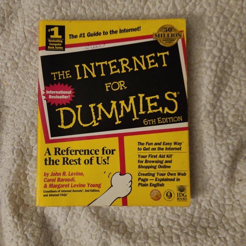 The Internet for Dummies