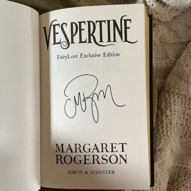 Vespertine *SIGNED* *Fairyloot* 