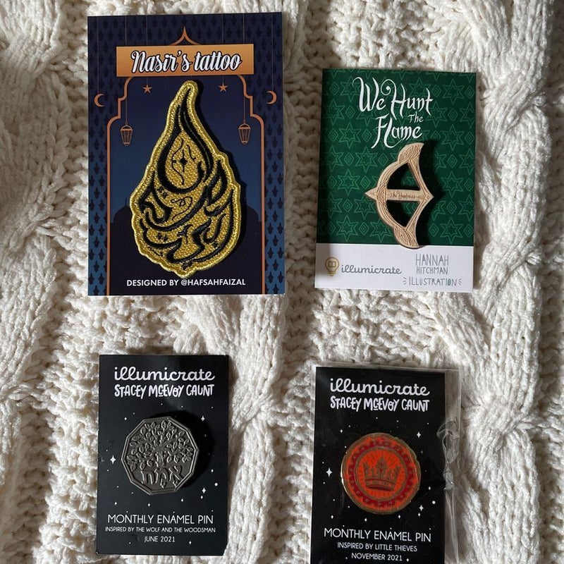 Fairyloot/Illumicrate Book Box Merch & Swag *NEW*