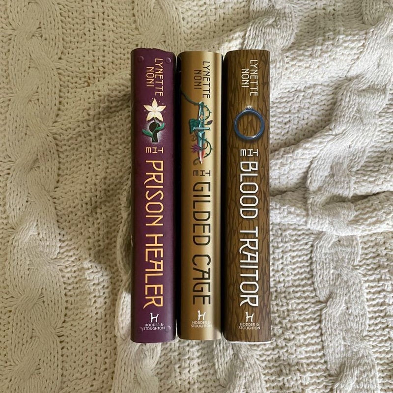 The Prison Healer Trilogy *SIGNED* *FAIRYLOOT* 