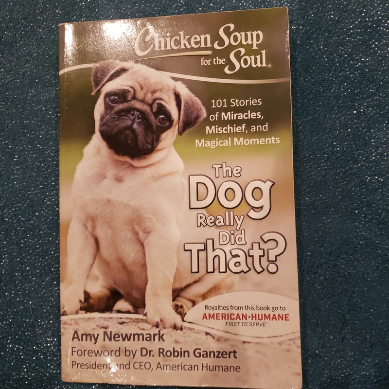 Chicken Soup for the Soul: the Dog Really Did That?