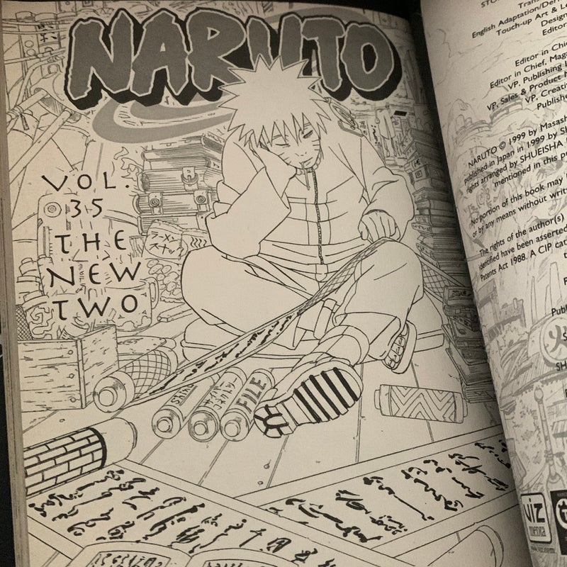 Naruto, Vol. 35
