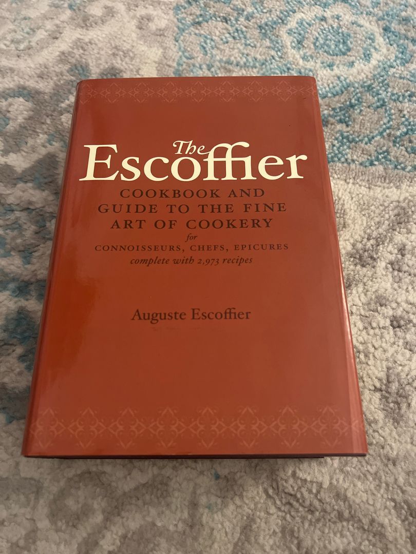 The Escoffier Cookbook