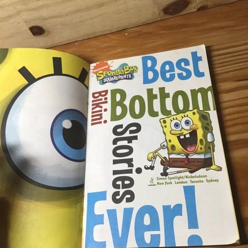 Best Bikini Bottom Stories Ever! (SpongeBob SquarePants) - Paperback - GOOD