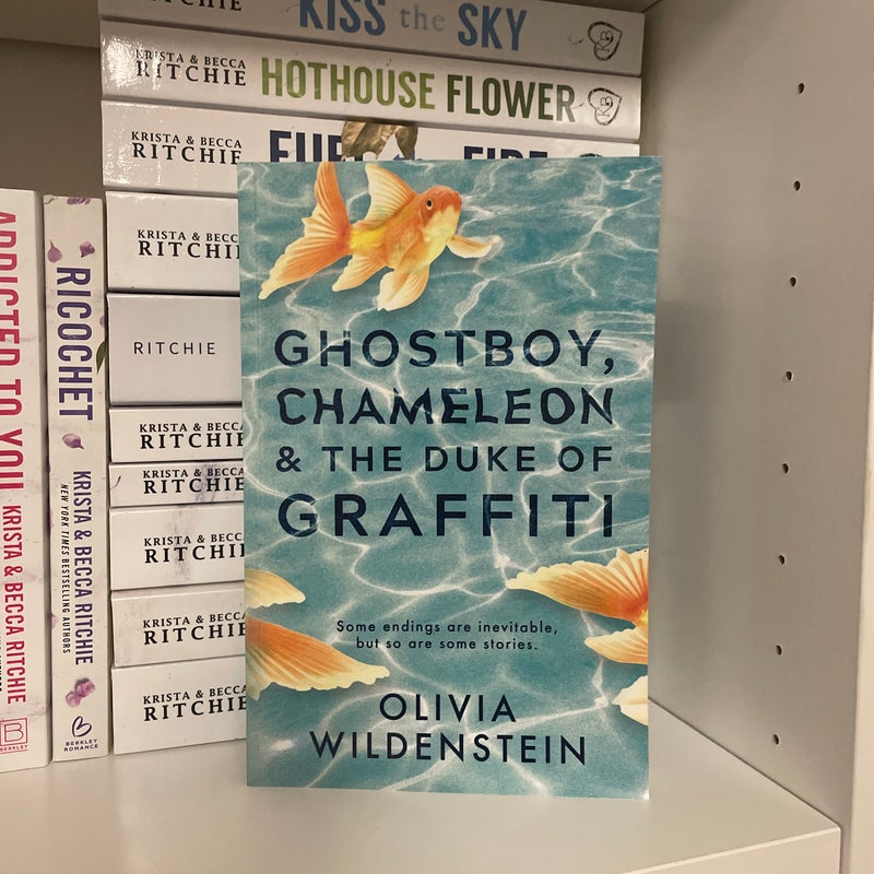 Ghostboy, chameleon & the Duke of Graffiti - BOOKWORM BOX - SIGNED