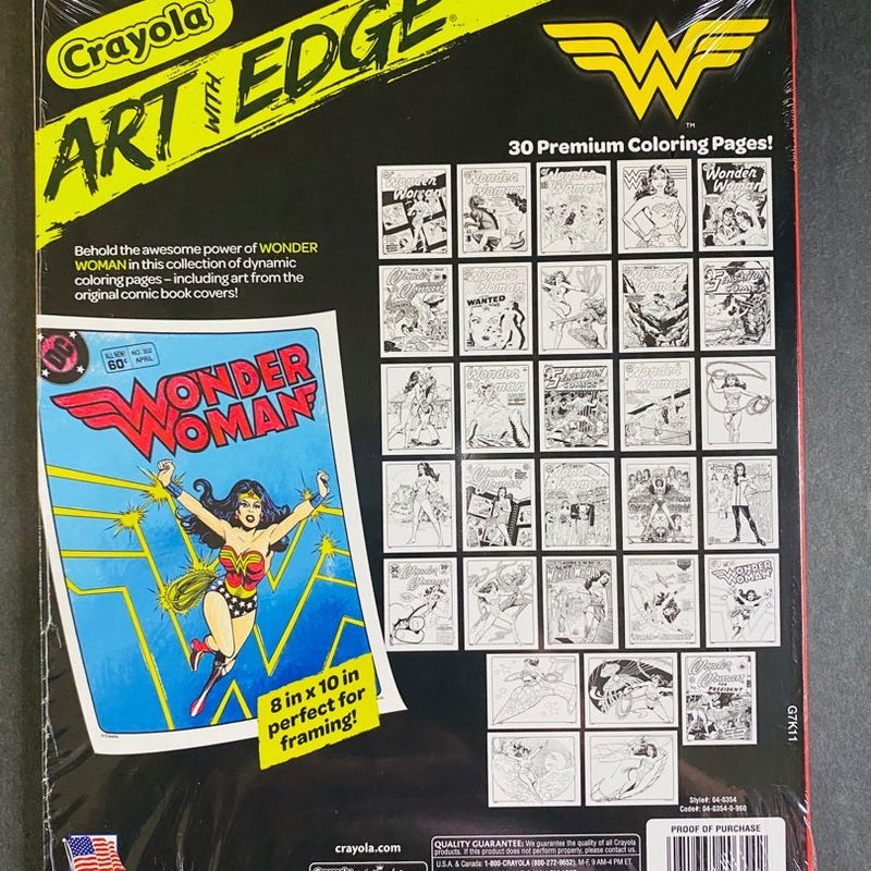 Crayola ART With EDGE WONDER WOMAN