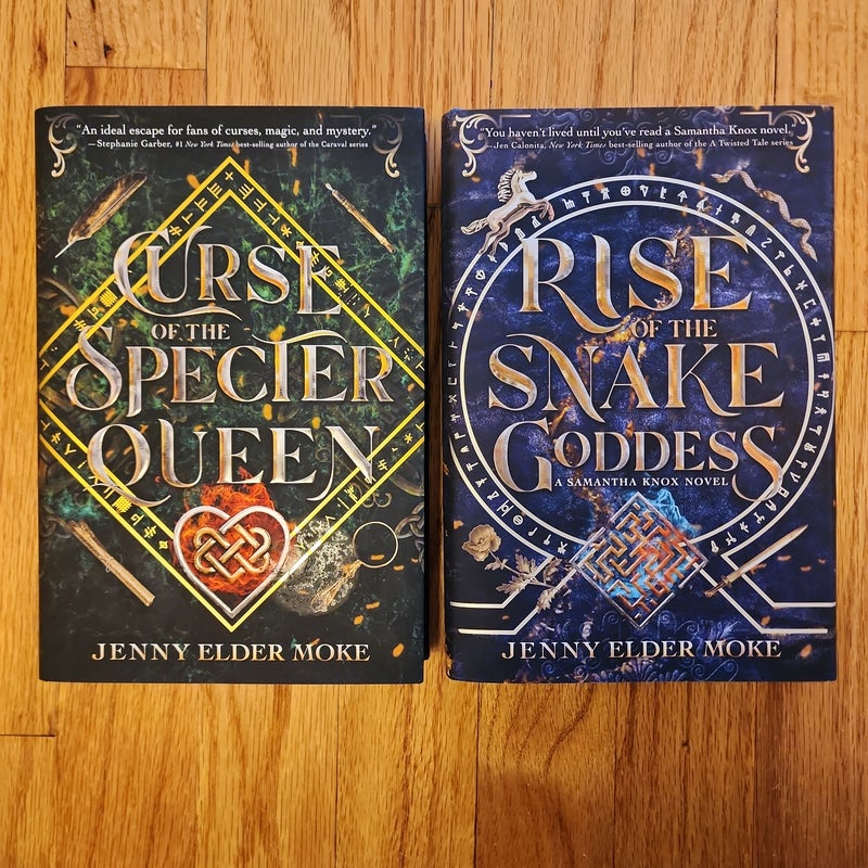 LOT OF TWO Curse of the Specter Queen/Rise of the Snake Goddess