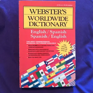Webster's Worldwide Dictionary - English/Spanish Spanish/English