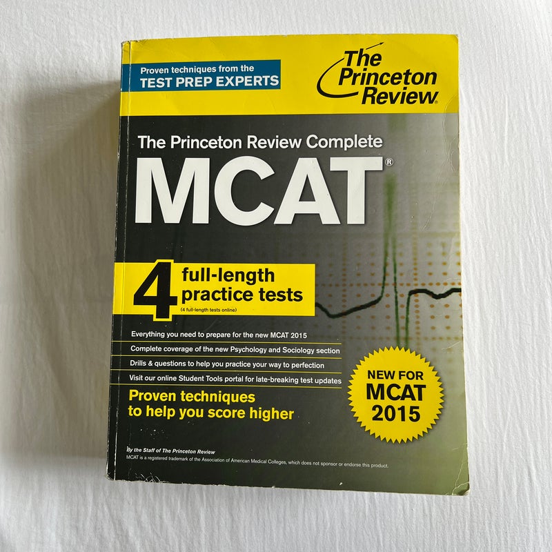 The Princeton Review Complete MCAT 2015