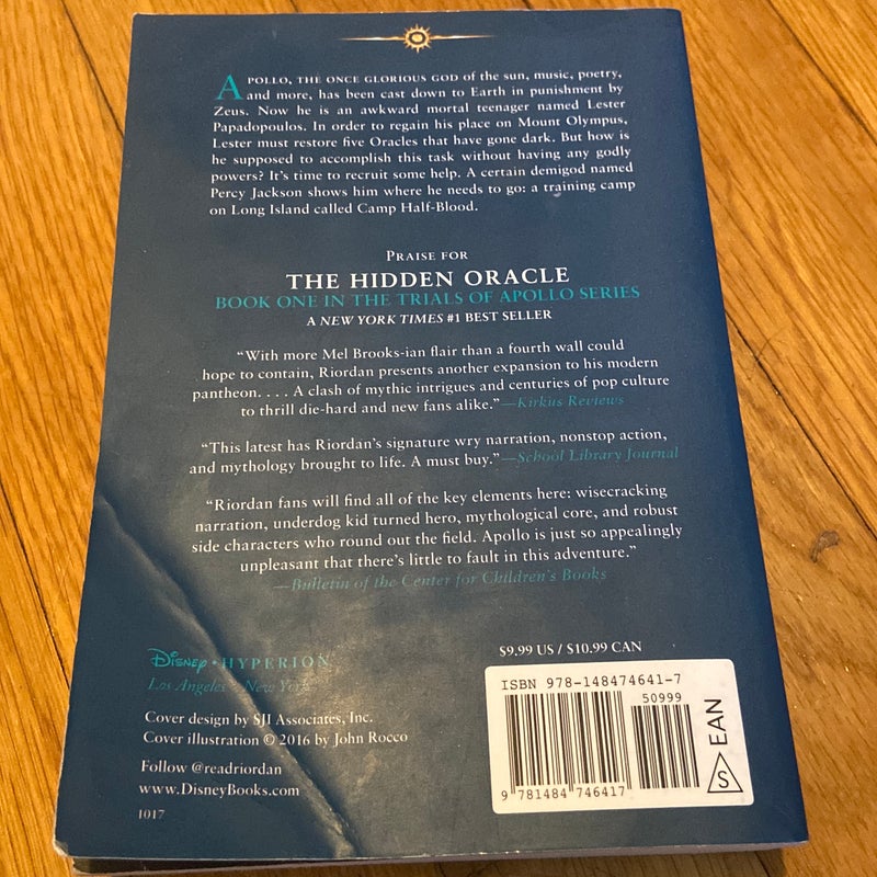 The Hidden Oracle (Trials of Apollo, Book One)