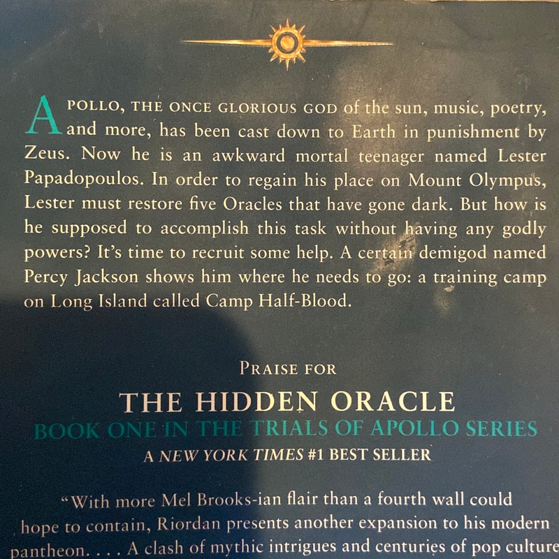 The Hidden Oracle (Trials of Apollo, Book One)