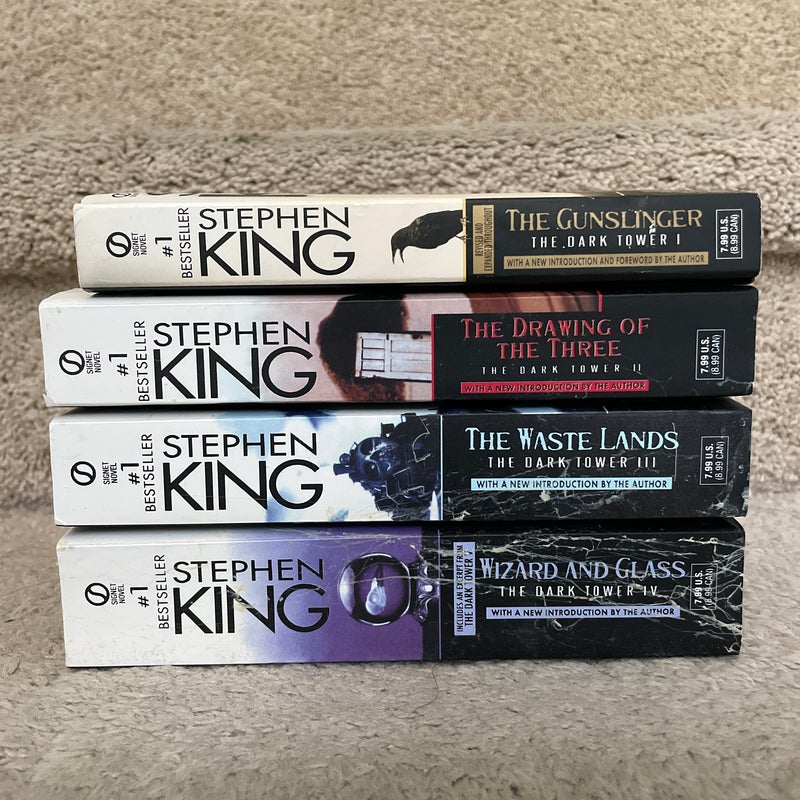 The Dark Tower 1-4 (The Gunslinger, The Drawing of the Three, The Waste Lands, Wizard and Glass)