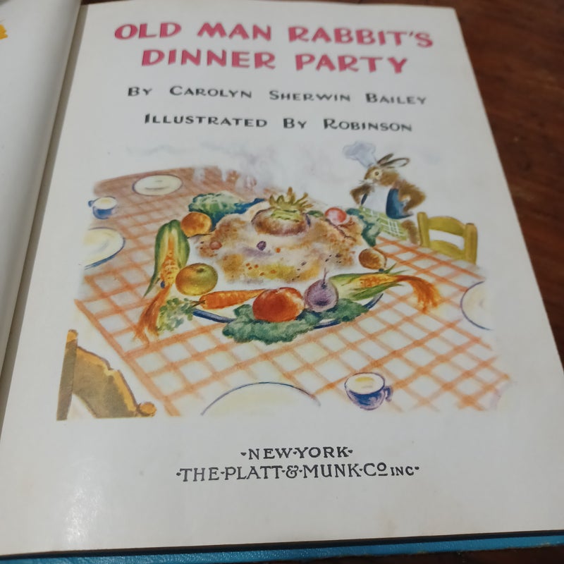 Old Man Rabbit's Dinner Party