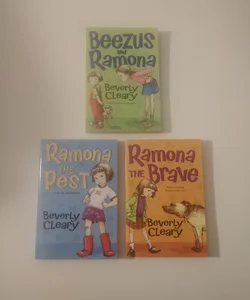 Beezus and Ramona, Ramona the Pest, and Ramona the Brave Bundle 