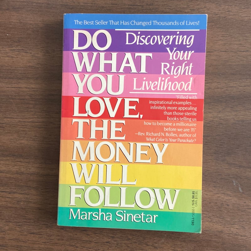 Do What You Love, the Money Will Follow