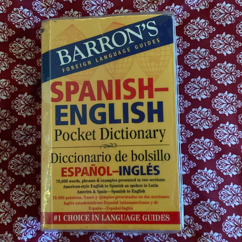 Barron's Spanish-English Pocket Bilingual Dictionary