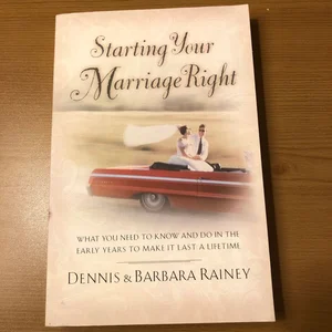 Starting Your Marriage Right