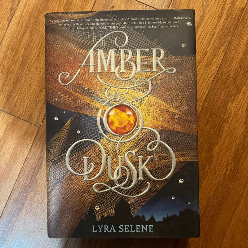 Amber and Dusk signed bookplate