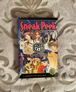 Sneak Peek Spring 2004 Viz Manga volume 2